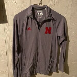 Women’s Grey Nebraska Long Sleeve